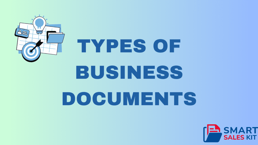 TYPES OF BUSINESS DOCUMENTS IN INDIA