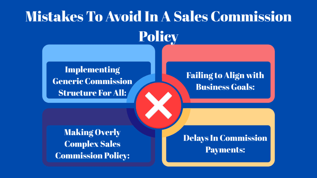 mistakes to avoid in a sales commission policy in india 2025