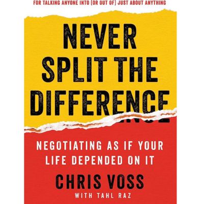 Never Split The Difference Sales Books
